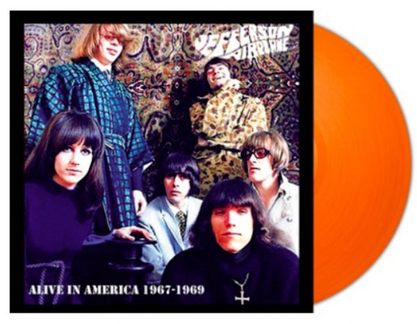 Jefferson Airplane -Alive In America 1967-1969 [2LP] Limited 140gram Orange  Marble vinyl