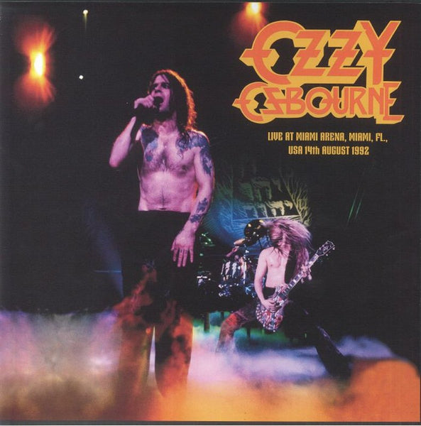 Ozzy Osbourne - Miami Arena: Miami FL USA 14th August 1992 [3LP] Limited  SPLATTER Colored Vinyl Box Set