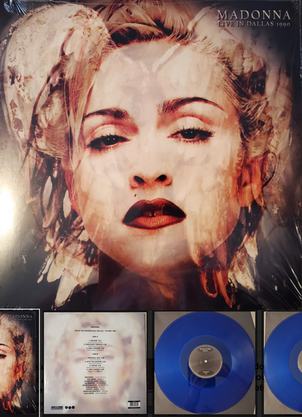 Madonna - Live In Dallas 1990 [LP] Limited Blue Colored Vinyl 