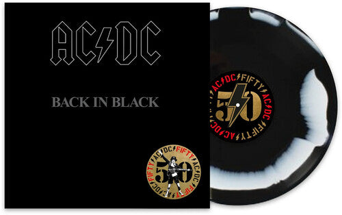 AC/DC - Back In Black [LP] Limited Black & White Marble Colored Vinyl (import)