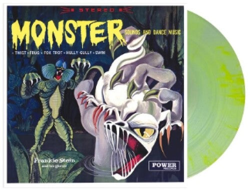 Frankie Stein And His Ghouls - Monster Sounds And Dance Music [LP] (Coke Clear with Yellow 'Serpentine' Swirl Vinyl, limited to 900)