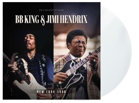 BB King & Jimi Hendrix - New York 1968 [LP] Limited Clear Colored Vinyl (import)