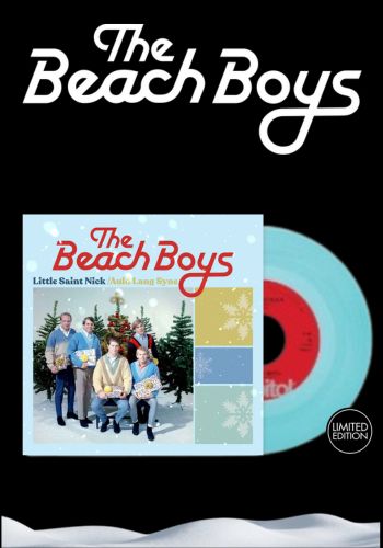 Beach Boys, The - Little Saint Nick [7''] Limited Ice Blue Colored Vinyl