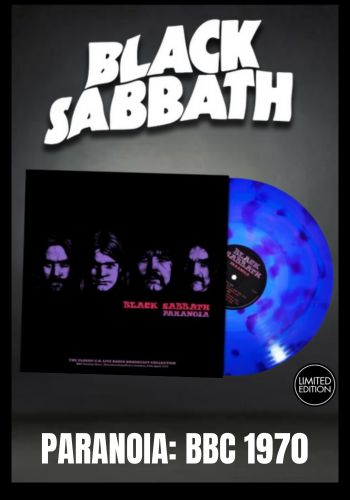 Black Sabbath - Paranoia: BBC 1970 [LP] Limited Lagoon Colored Vinyl, Hand-Numbered (import)