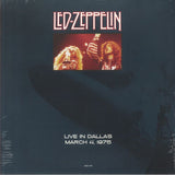 Led Zeppelin - Live In Dallas March 4 1975  [LP]  Limited Black Vinyl (import)