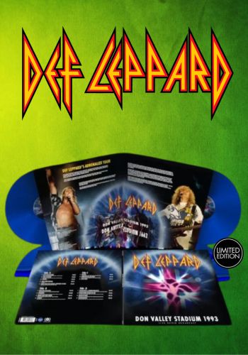 Def Leppard - Don Valley Stadium [2LP] Limited Blue Colored Vinyl (import)