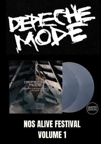 Depeche Mode - Nos Alive Festival Vol. 1 [2LP] Limited Clear Colored Vinyl, Gatefold (import)