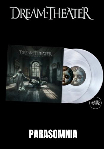 Dream Theater - Parasomnia [2LP] Limited Clear Colored Vinyl, 12 page booklet, gatefold