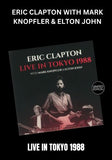 Eric Clapton, Mark Knopfler, Elton John - Live In Tokyo 1988 [LP] Black Vinyl (import)