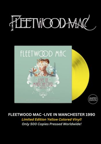 Fleetwood Mac - Live In Manchester 1990 [LP] Limited Yellow Colored Vinyl (import)