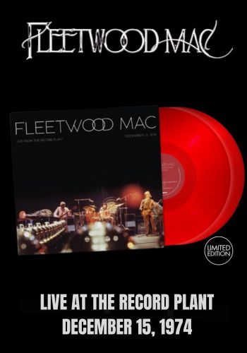 Fleetwood Mac - Live At The Record Plant December 15, 1974 [2LP] Limited Transparent Red Vinyl