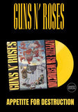 Guns N' Roses- Appetite For Destruction (banned cover) LP] Limited Yellow Colored Vinyl (import)