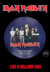 Iron Maiden - Live In Holland 1981 [LP] Limited Picture Disc (import)