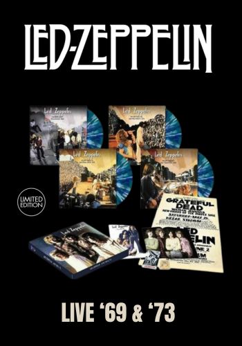 Led Zeppelin - Live '69 & '73 [4LP Box] Limited  Splatter Colored Vinyl, Numbered (import)