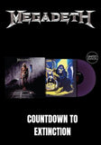 Megadeth - Countdown To Extinction [LP] Limited Purple Colored Vinyl, Color Insert (import)