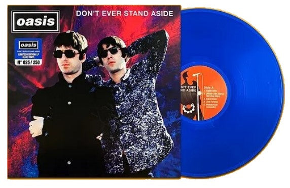 Oasis - Don't Ever Stand Aside [LP] Limited Edition Blue Colored Vinyl –  Hot Tracks