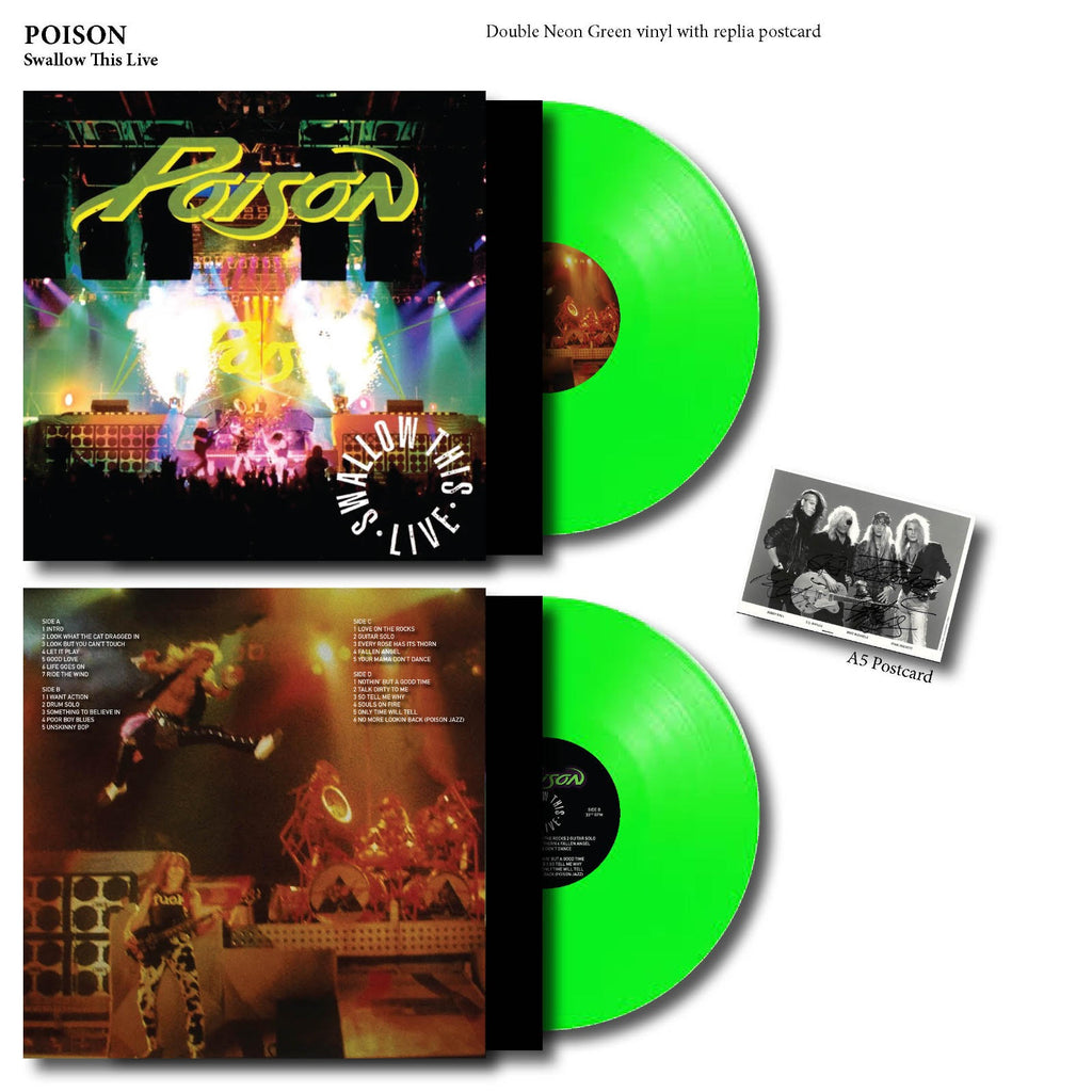 Poison -Swallow This Live [2LP] Limited Green Colored Vinyl (import)