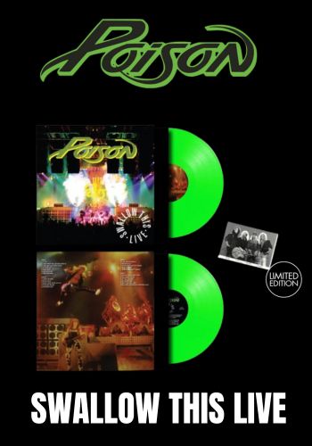 Poison -Swallow This Live [2LP] Limited Neon Green Colored Vinyl , Postcard(import)