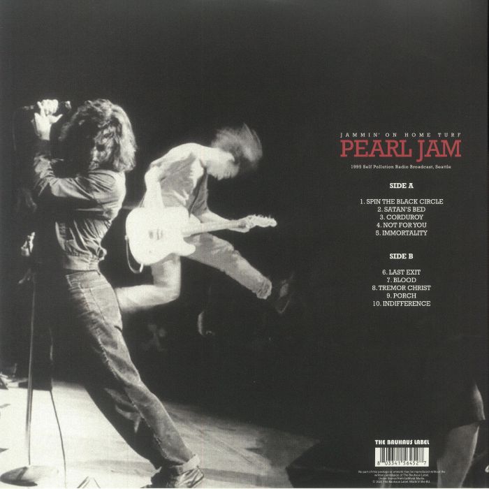 Pearl Jam · Jammin On Home Turf (White Vinyl) (LP) (2023)