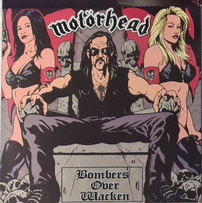 Motorhead - Bombers Over Wacken [LP] Limited Edition Red Colored Vinyl,  Pop-Up Gatefold Sleeve