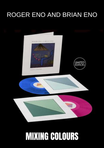 Roger Eno And Brian Eno - Mixing Colours [2LP] Limited Megenta & Blue Colored Vinyl