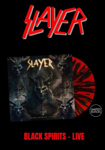 Slayer - Black Spirits - Live [LP] Limited Red & Black Splatter Colored Vinyl (import)