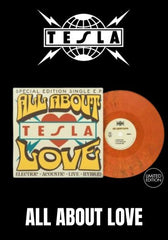 Tesla - All About Love [LP] Special Edition Orange Colored Vinyl Single EP