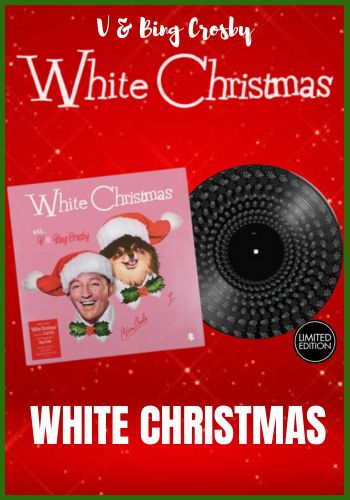 V (of BTS) x Bing Crosby - White Christmas [12''] Limited Zoetrope Picture Disc