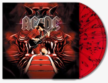 AC/DC - On A Highway To Hell - Live [2LP] Limited Black & Red Splatter Colored Vinyl, Gatefold (import)