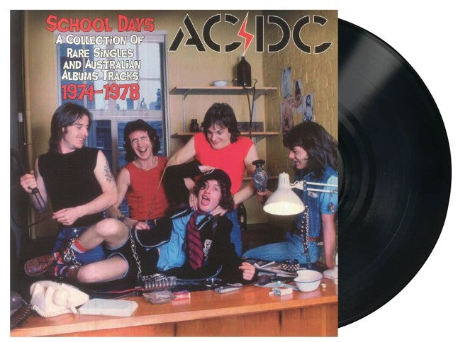 AC/DC - School Days: A Collection Of Rare Singles & Australian Album Tracks [LP] Limited Import Only  Vinyl