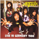 Anthrax - Live In Germany 1986 [LP] Limiteed Black VInyl (import)