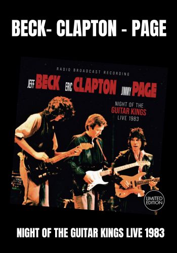 Jeff Beck, Eric Clapton, Jimmy Page - Night Of The Guitar Kings Live 1983 [LP] Limited Red Colored Vinyl (import)