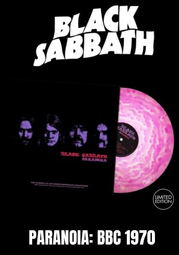 Black Sabbath - Paranoia: BBC 1970 [LP] Limited Magenta Colored Vinyl, Hand-Numbered (import)