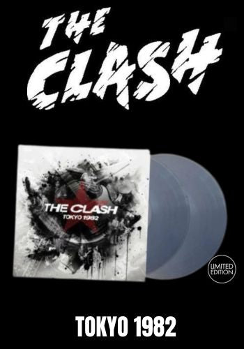 Clash, The - Tokyo 1982 [2LP] Limited Clear Colored Vinyl (import)