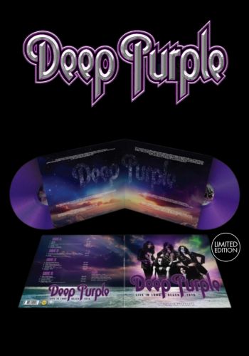 Deep Purple - Live In Long Beach 1976  [2LP] Limited 180gram Purple Colored Vinyl, Gatefold (import)