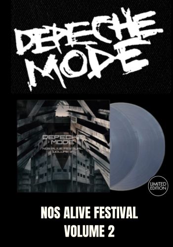 Depeche Mode - Nos Alive Festival Vol. 2 [2LP] Limited Clear Colored Vinyl, Gatefold (import)