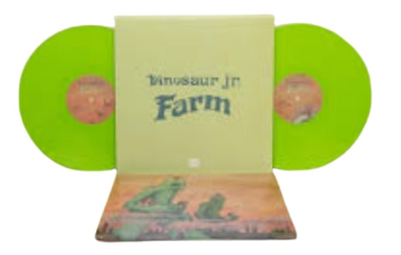 ** BACK IN STOCK! ** Dinosaur Jr. - Farm [2LP] Limited 15th Anniversary Lime Green Vinyl