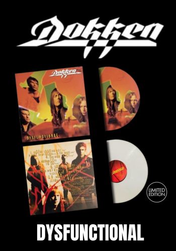 Dokken - Dysfunctional [2LP] Limited White Colored ViInyl, Illustrated Side A (import))