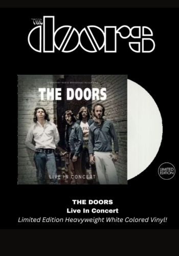 Doors, The - Live  In Concert [LP] Limited Heavyweight White Vinyl (import)