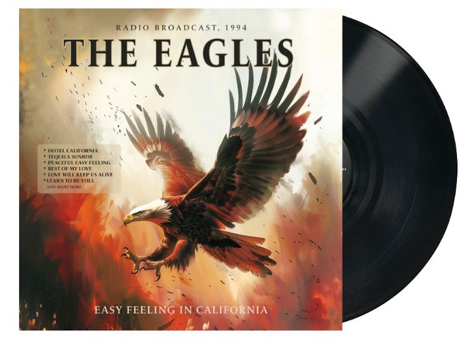 Eagles - Easy Feeling In California [LP] Limited Import Only Black Vinyl