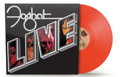 Foghat -Live [LP] Limited Translucent Orange Colored Vinyl