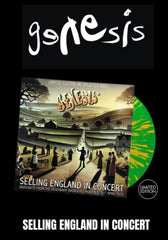 Genesis - Selling England In Concert [LP] Limited Green & Yellow Splatter Colored Vinyl. Numbered (import)