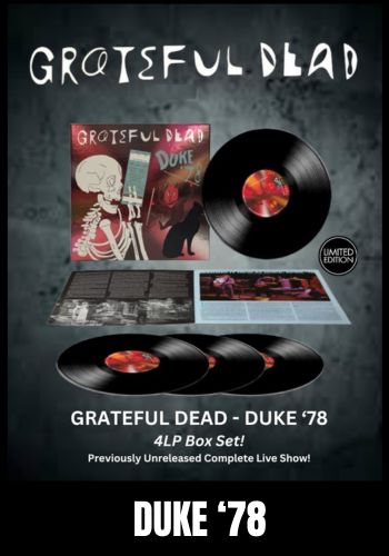 Grateful Dead - Duke '78 [4LP] Limited Box Set (previously unreleased live show)