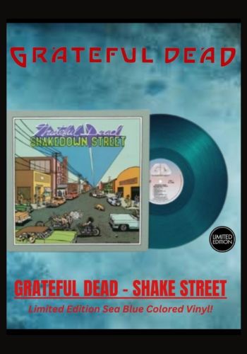 Grateful Dead - Shakedown Street [LP] Limited Sea Blue Colored Vinyl