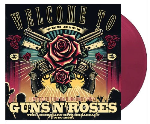 Guns N' Roses- Welcome To The Ritz [LP] Limited Hand-Numbered Burgundy Colored Vinyl (import)