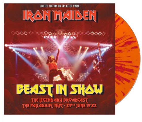 Iron Maidien - Beast In Show [LP] Limited Hand-Numbered Orange & Red Splatter Colored Vinyl (import)