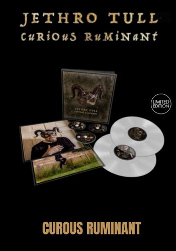 Jethro Tull- Curious Ruminant  [2LP,2CD & BluRay Artbook] Limited Deluxe 180gram Vinyl, Art Prints