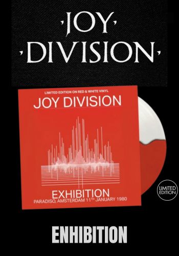 Joy Division - Exhibition [LP] Limited Hand-Numbered Red & White Colored Vinyl (import)