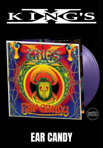 King's X - Ear Candy [LP] Limited 180-Gram Purple Colored Vinyl (Numbered import)