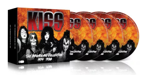 Kiss - The Broadcast Collection 1974-1988 [4CD]  Limited Import Exclusive